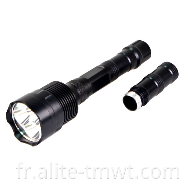 YT-1868 5000 Lumens lampe de poche rechargeable LED la plus puissante